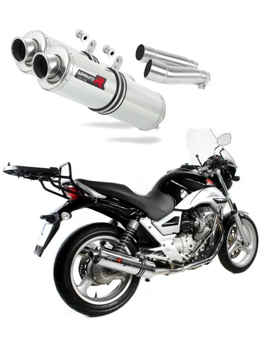 Silencieux slip-on Dominator ST pour Moto Guzzi Breva ie 750 (2003-2009)