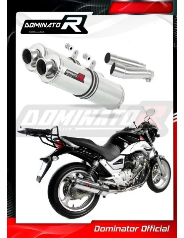 Silencieux slip-on Dominator ST pour Moto Guzzi Breva ie 750 (2003-2009)