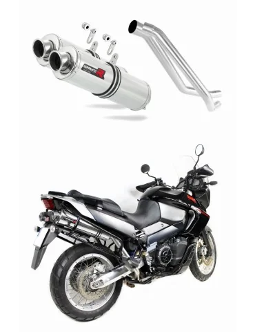 Silencieux slip-on Dominator ST pour Aprilia ETV 1000 Caponord (2005-2007)