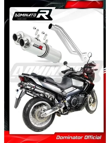 Silencieux slip-on Dominator ST pour Aprilia ETV 1000 Caponord (2005-2007)