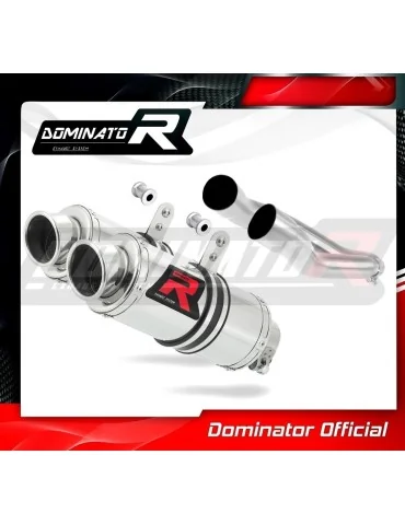 Silencieux slip-on Dominator GP1 pour Aprilia Pegaso 650 (2001-2004)