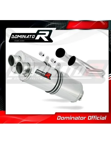 Silencieux slip-on Dominator OV pour Aprilia Pegaso 650 (2001-2004)
