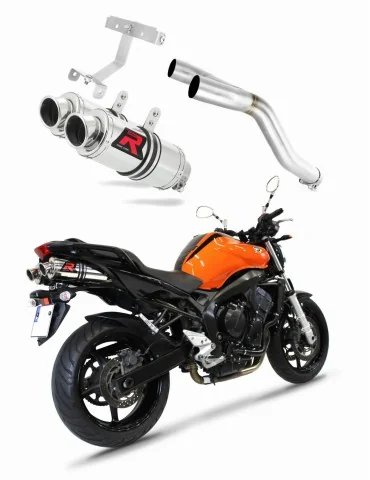 Silencieux slip-on Dominator GP1 pour Yamaha FZ6 Fazer 600 S2 (2006-2010)