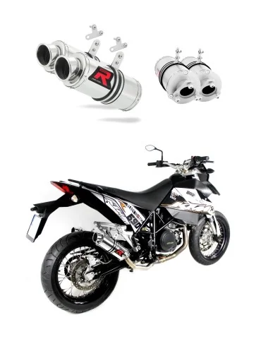 Silencieux bolt-on Dominator GP1 pour KTM 690 SM Supermoto