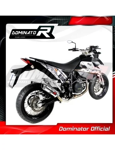 Silencieux bolt-on Dominator GP1 pour KTM 690 SM Supermoto