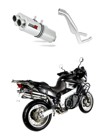 Silencieux slip-on Dominator OV pour Aprilia ETV 1000 Caponord (2001-2004)