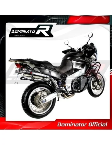 Silencieux slip-on Dominator OV pour Aprilia ETV 1000 Caponord (2001-2004)