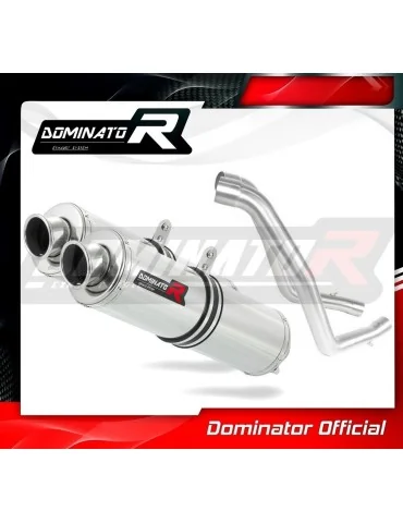 Silencieux slip-on Dominator ST pour Aprilia ETV 1000 Caponord (2001-2004)