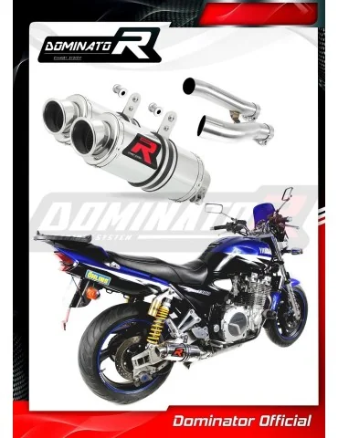 Silencieux slip-on Dominator GP1 pour Yamaha XJR 1300 99 06 (1999-2006)