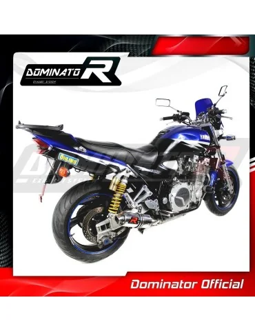 Silencieux slip-on Dominator GP1 pour Yamaha XJR 1300 99 06 (1999-2006)
