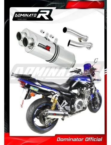 Silencieux slip-on Dominator OV pour Yamaha XJR 1300 99 06 (1999-2006)