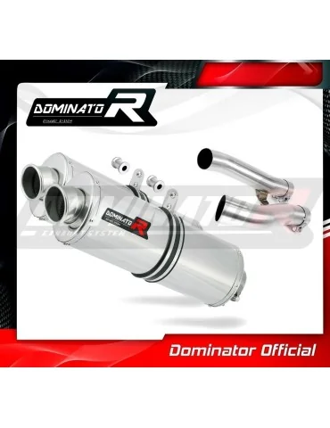 Silencieux slip-on Dominator OV pour Yamaha XJR 1300 99 06 (1999-2006)