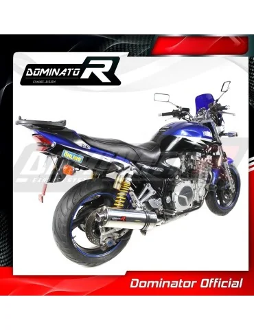 Silencieux slip-on Dominator OV pour Yamaha XJR 1300 99 06 (1999-2006)