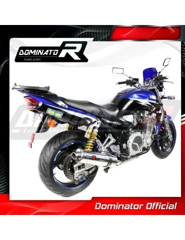 Silencieux slip-on Dominator ST pour Yamaha XJR 1300 99 06 (1999-2006)