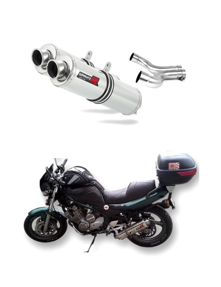 Silencieux slip-on Dominator ST pour Yamaha XJ 600 Diversion (1992-2004)