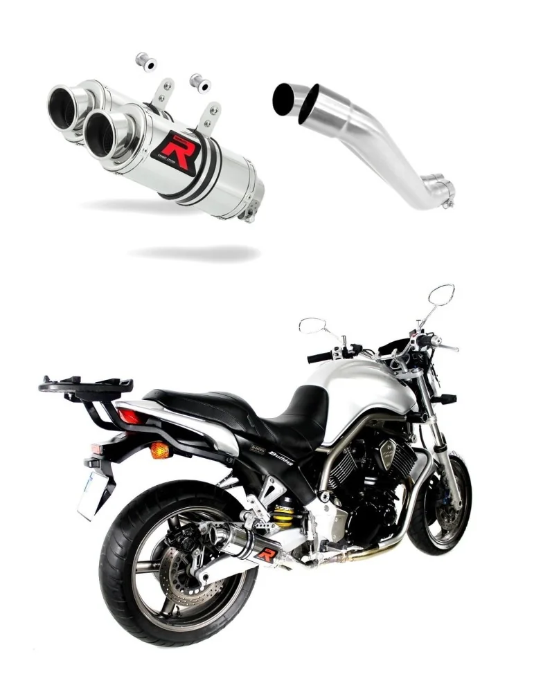 Silencieux slip-on Dominator GP1 pour Yamaha BT 1100 Bulldog (2001-2007)