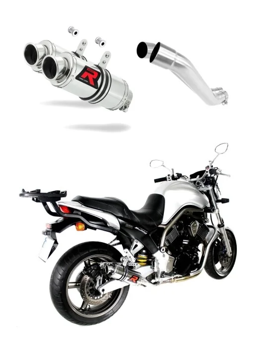 Silencieux slip-on Dominator GP1 pour Yamaha BT 1100 Bulldog (2001-2007)