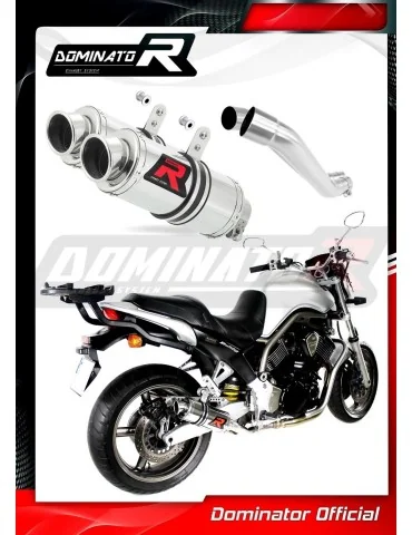 Silencieux slip-on Dominator GP1 pour Yamaha BT 1100 Bulldog (2001-2007)