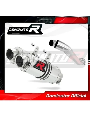 Silencieux slip-on Dominator GP1 pour Yamaha BT 1100 Bulldog (2001-2007)