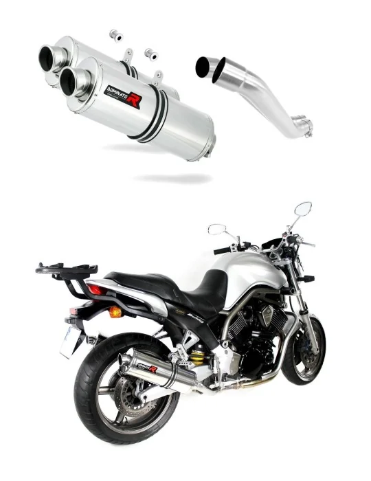 Silencieux slip-on Dominator OV pour Yamaha BT 1100 Bulldog (2001-2007)