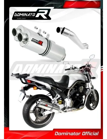 Silencieux slip-on Dominator OV pour Yamaha BT 1100 Bulldog (2001-2007)
