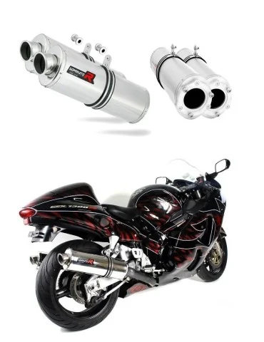 Silencieux bolt-on Dominator OV pour Suzuki GSXR 1300 Hayabusa (1999-2007)