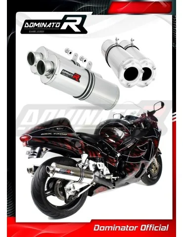 Silencieux bolt-on Dominator OV pour Suzuki GSXR 1300 Hayabusa (1999-2007)