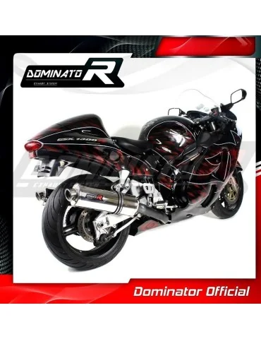 Silencieux bolt-on Dominator OV pour Suzuki GSXR 1300 Hayabusa (1999-2007)