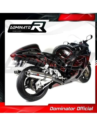 Silencieux bolt-on Dominator ST pour Suzuki GSXR 1300 Hayabusa (1999-2007)
