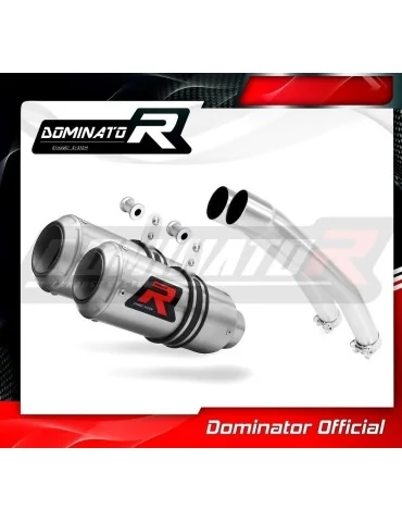 Silencieux slip-on Dominator GP pour Suzuki GSXR 1300 Hayabusa (2008-2019)