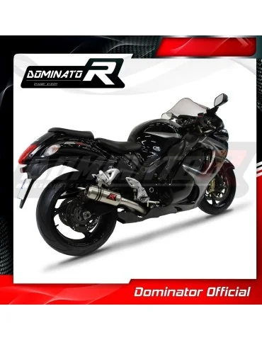 Silencieux slip-on Dominator GP pour Suzuki GSXR 1300 Hayabusa (2008-2019)
