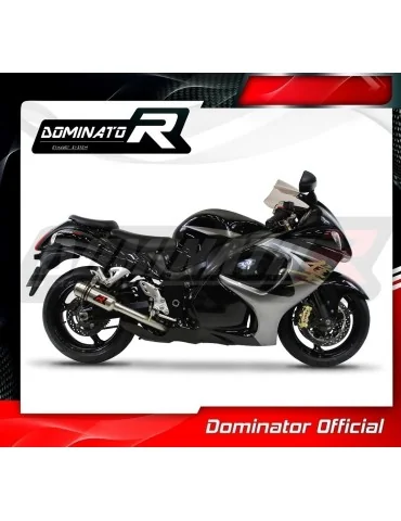 Silencieux slip-on Dominator GP pour Suzuki GSXR 1300 Hayabusa (2008-2019)