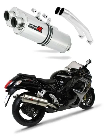 Silencieux slip-on Dominator OV pour Suzuki GSXR 1300 Hayabusa (2008-2019)