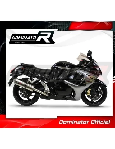 Silencieux slip-on Dominator OV pour Suzuki GSXR 1300 Hayabusa (2008-2019)