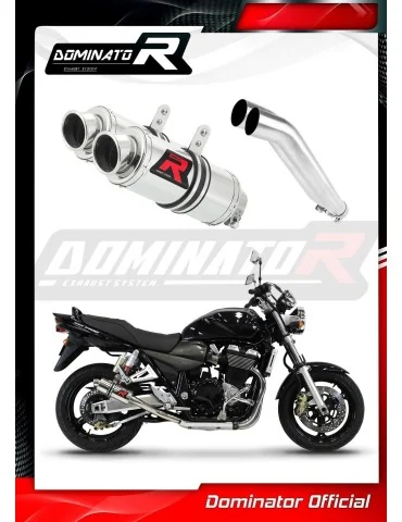 Silencieux slip-on Dominator GP1 pour Suzuki GSX 1400 (2001-2005)