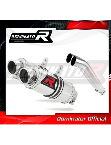 Silencieux slip-on Dominator GP1 pour Suzuki GSX 1400 (2001-2005)