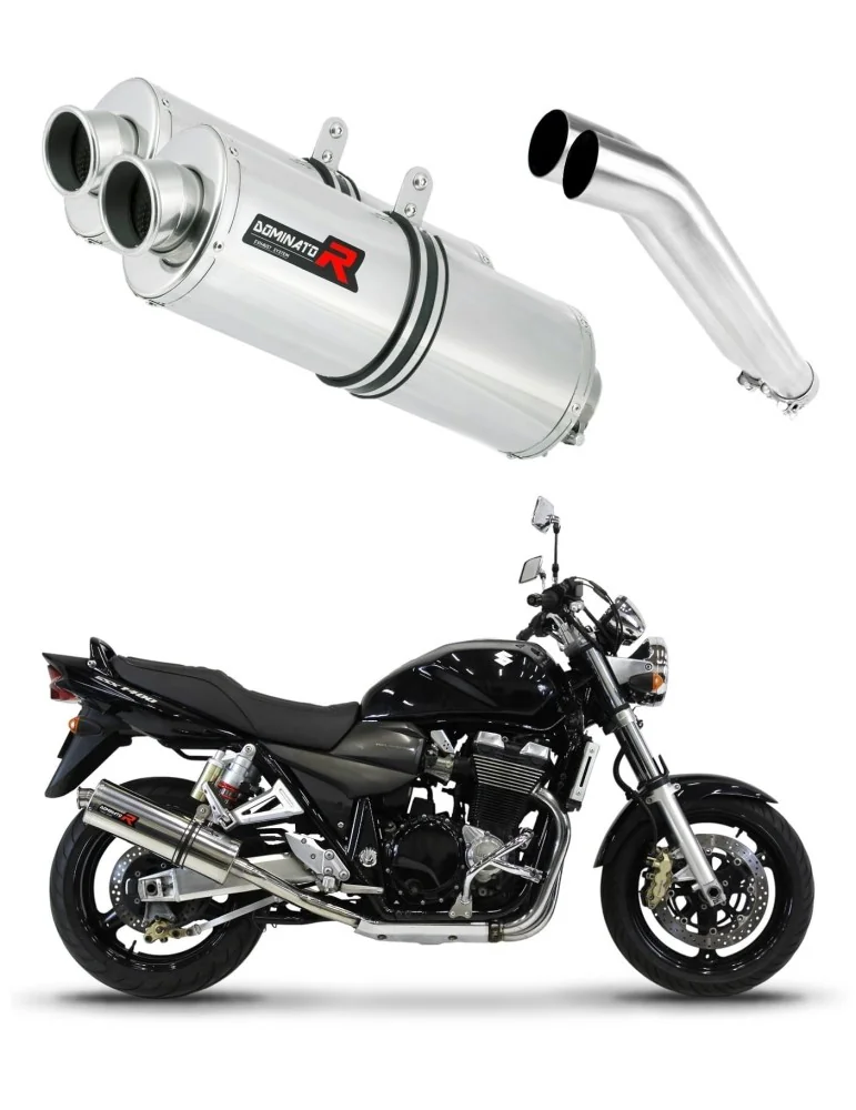 Silencieux slip-on Dominator OV pour Suzuki GSX 1400 (2001-2005)