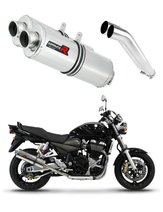 Silencieux slip-on Dominator OV pour Suzuki GSX 1400 (2001-2005)