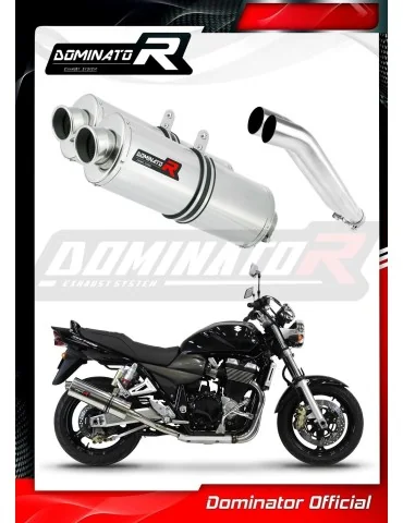 Silencieux slip-on Dominator OV pour Suzuki GSX 1400 (2001-2005)