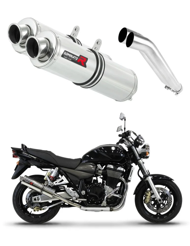 Silencieux slip-on Dominator ST pour Suzuki GSX 1400 (2001-2005)