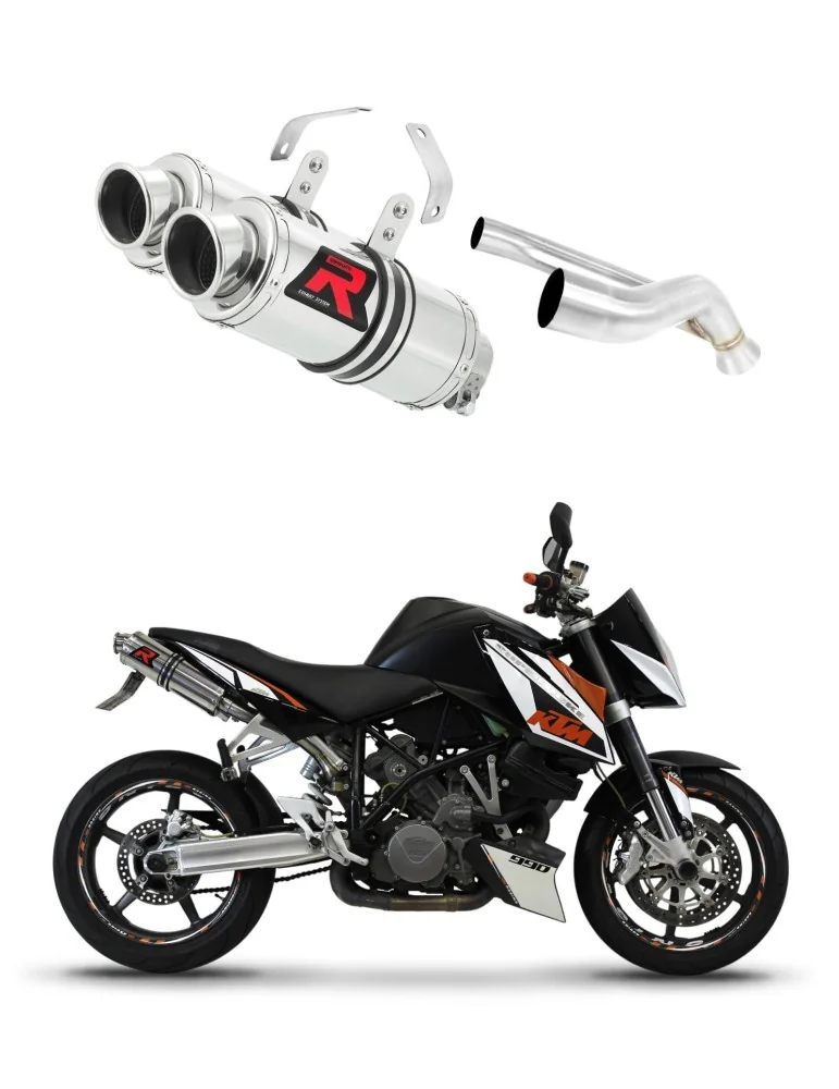 Silencieux slip-on Dominator GP1 pour KTM 990 Super Duke (2005-2013)