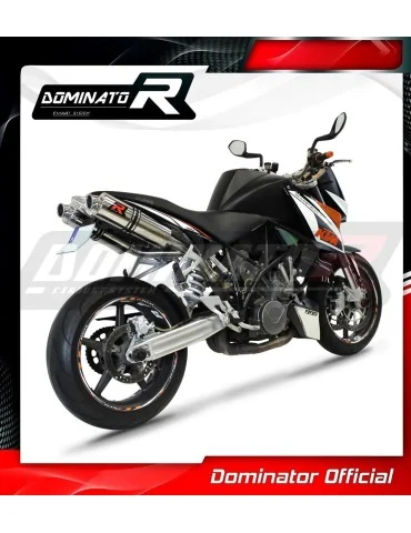 Silencieux slip-on Dominator GP1 pour KTM 990 Super Duke (2005-2013)