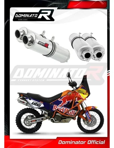 Silencieux bolt-on Dominator ST pour KTM 990 Adventure (2007-2012)