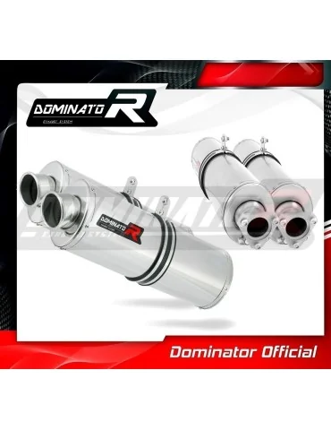 Silencieux bolt-on Dominator OV pour KTM 950 SM Supermoto R (2006-2008)