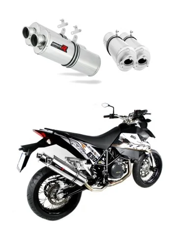 Silencieux bolt-on Dominator OV pour KTM 690 SM Supermoto