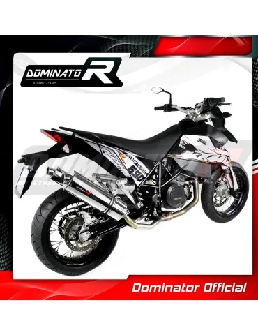 Silencieux bolt-on Dominator OV pour KTM 690 SM Supermoto