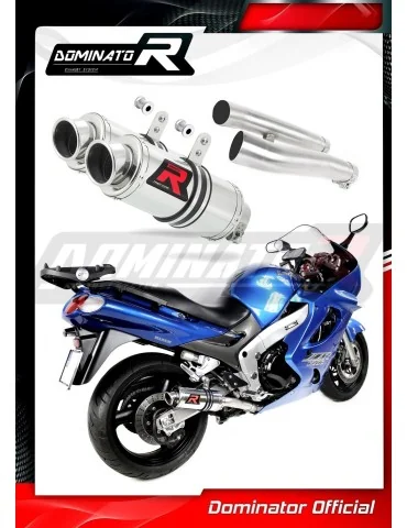 Silencieux slip-on Dominator GP1 pour Kawasaki ZZR 1200 (2002-2005)