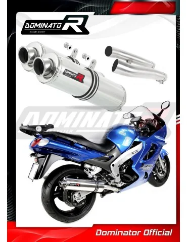 Silencieux slip-on Dominator ST pour Kawasaki ZZR 1200 (2002-2005)