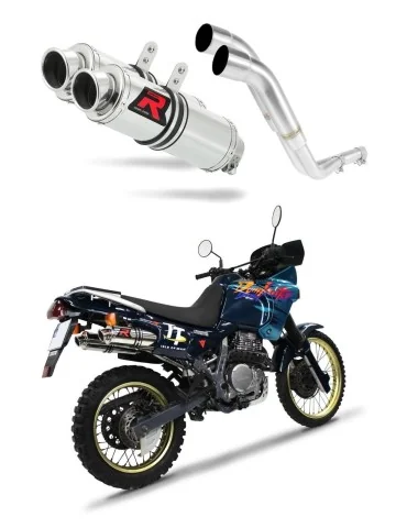 Silencieux slip-on Dominator GP1 pour Honda NX 650 Dominator RD02 (1988-1994)