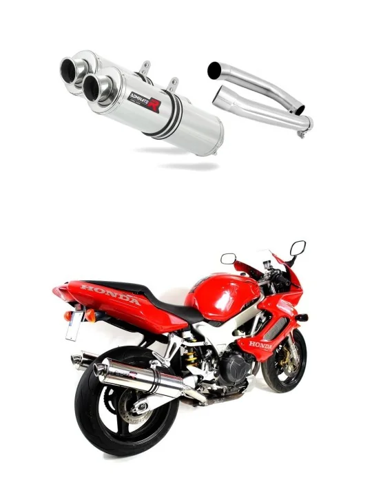 Silencieux slip-on Dominator ST pour Honda VTR 1000F Firestorm (1998-2001)